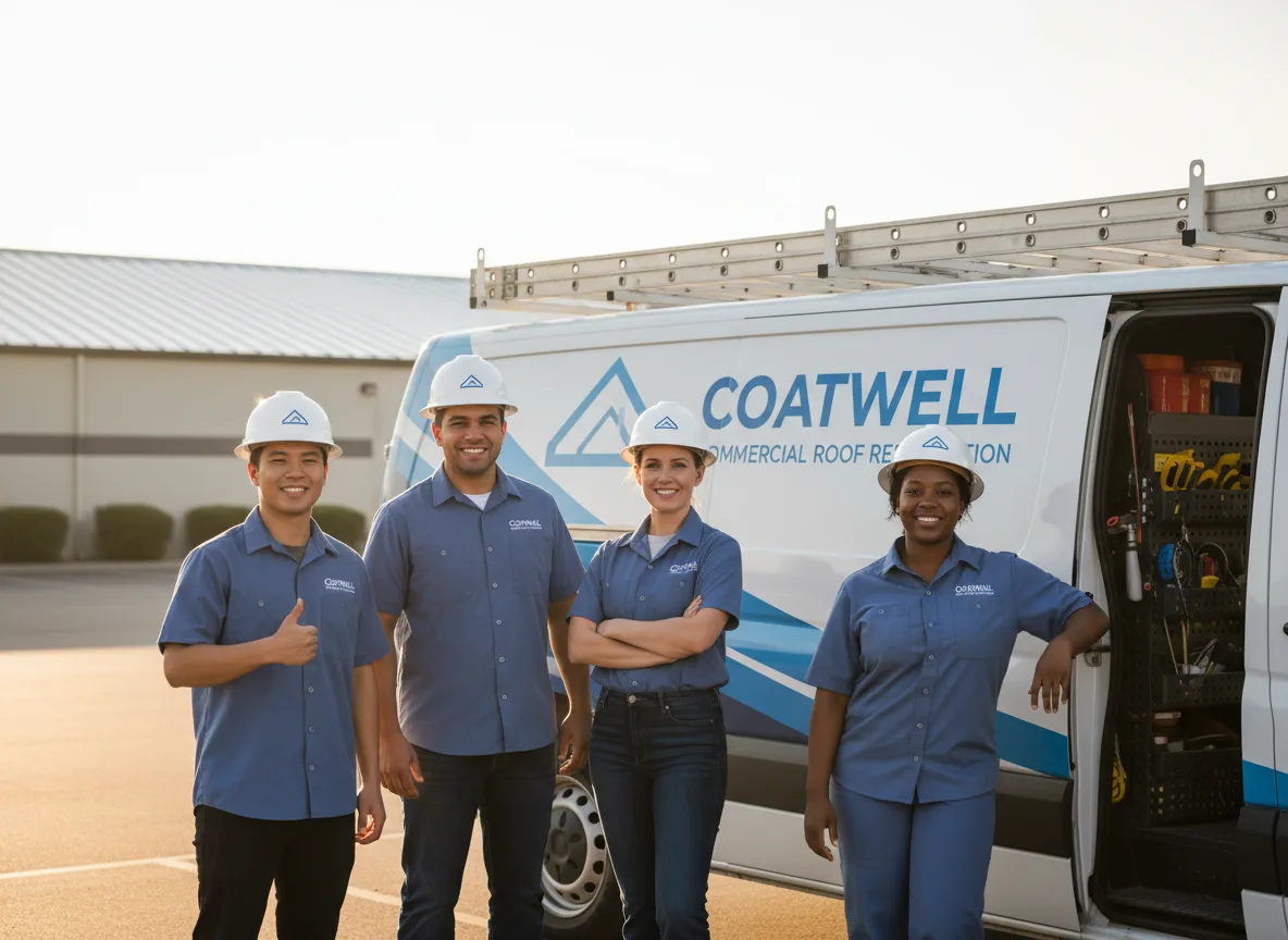 Commercial roof coating company in Clara City, MN